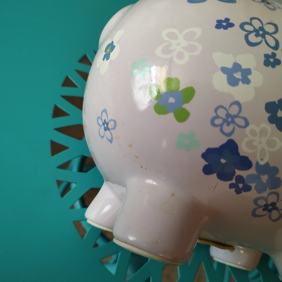 Floral Piggy Bank - Picture 5 of 8